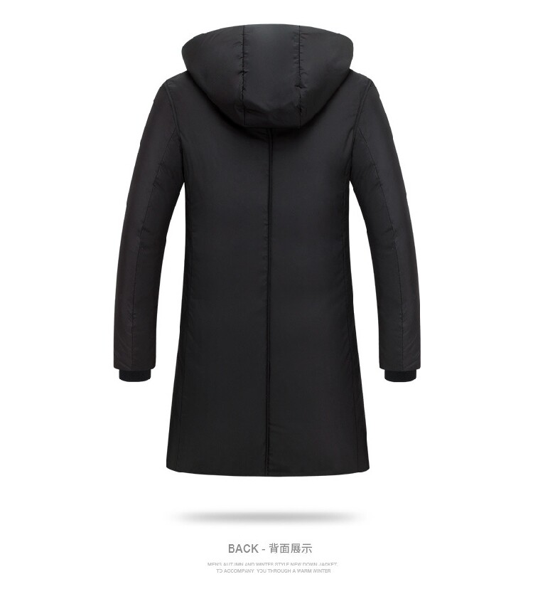 2020电商B247冬季新款男士修身连帽中长款休闲羽绒服潮MY805-P80,男装羽绒服,电商B247