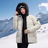 冬季暖标90白鸭绒连帽外套羽绒服情侣款带B247-L19-p240，男装羽绒服，电商B247