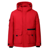 2021电商B247羽绒服短款加厚连帽外套户外情侣款工装MY58-P90，男装羽绒服，电商B247