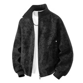 2851 潮牌铆钉设计感立领扎染皮夹克日常休闲外套情侣装 B247 P90