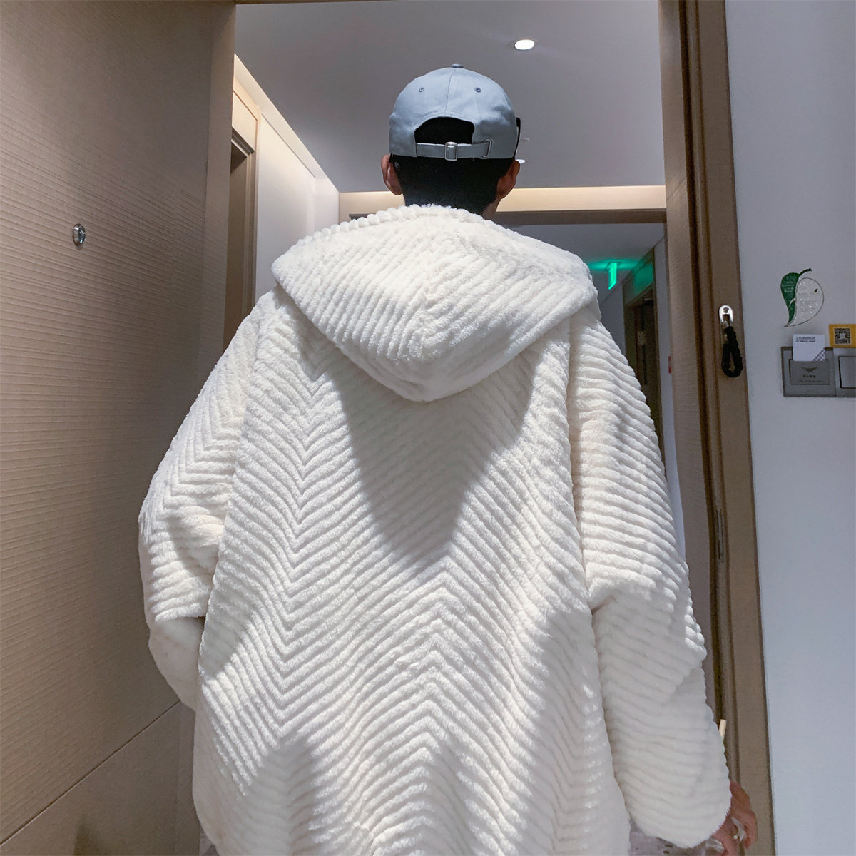 22年冬季新款青春流行衣连帽羊羔毛外套男DS-B247-F252-P145,男装棉衣,电商B247