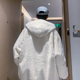 22年冬季新款青春流行衣连帽羊羔毛外套男DS-B247-F252-P145，男装棉衣，电商B247