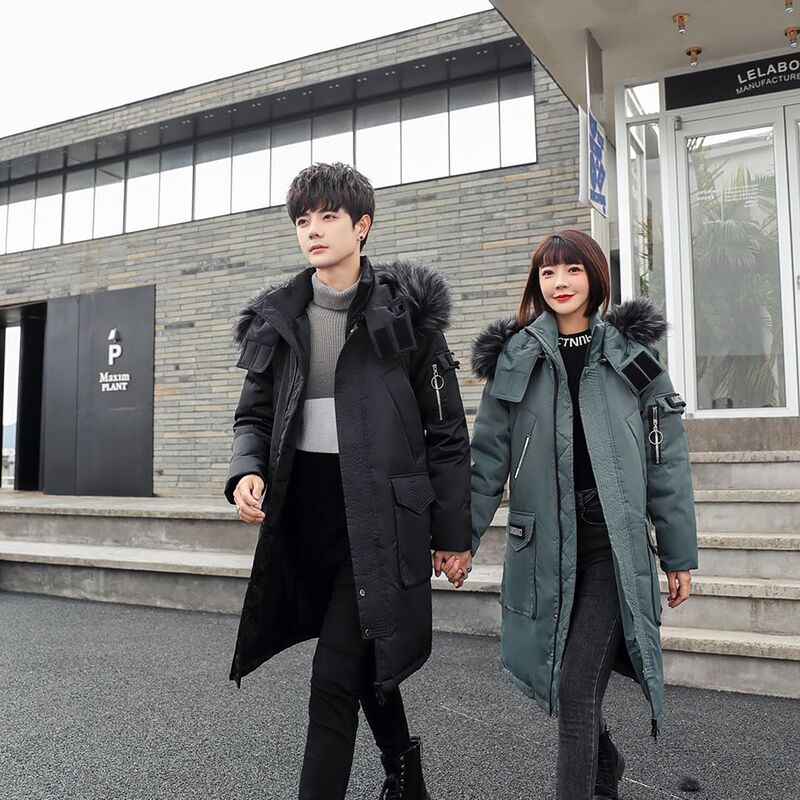 2022冬季新款中长款青少年保暖迷彩羽绒服情侣装DS-B247-896-P140,男装羽绒服,电商B247