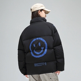 冬季保暖标白鸭绒连帽外套羽绒服情侣款笑脸款B247-239-p125，男装羽绒服，电商B247