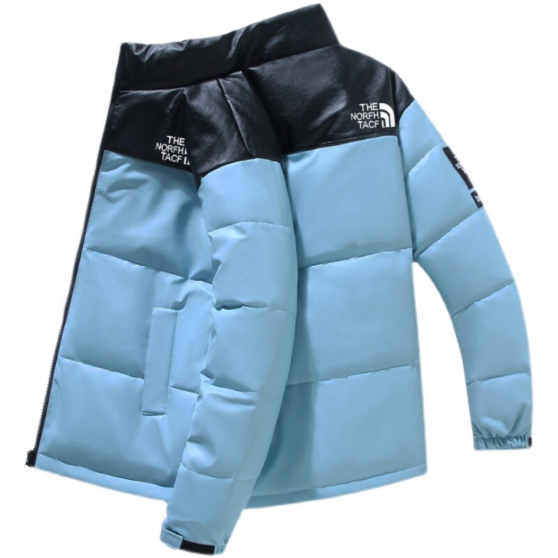 2021电商B247冬季外套短羽绒服暖青少年男装潮牌皮面MY21-P145,男装羽绒服,电商B247