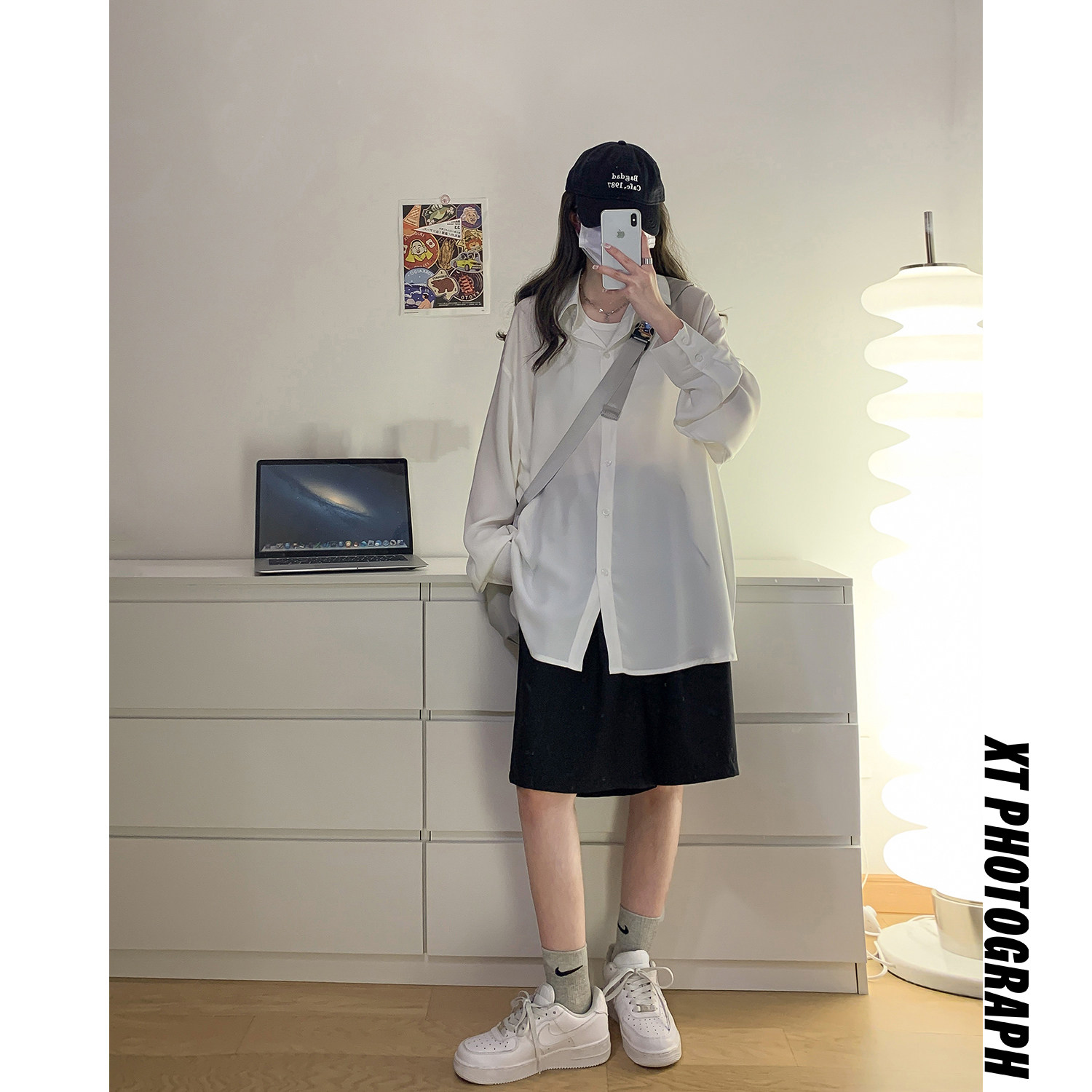 23年春夏新款直播品质 衬衫 冰感缎面 男女同款DS-B247-F02-P60图片