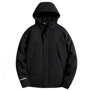 冬季防风保暖连帽标白鸭绒外套羽绒服男女同款B247-2582-p130图片