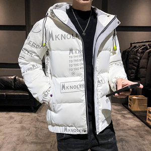 2022冬季新款男羽绒服加抗寒防风亮面连帽外套DS-B247-MY19-P100图片