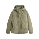 冬季暖标防寒90白鸭绒连帽外套羽绒服情侣款B247-5111-p258，男装羽绒服，电商B247