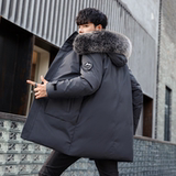 2022冬季新款羽绒服大毛领抗寒商务休闲外套男DS-B247-2099-P200，男装羽绒服，电商B247