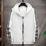 24年春夏新款UPF50+三条杠防晒衣时尚外套DS-B247-916-P33，男装防晒衣，电商B247
