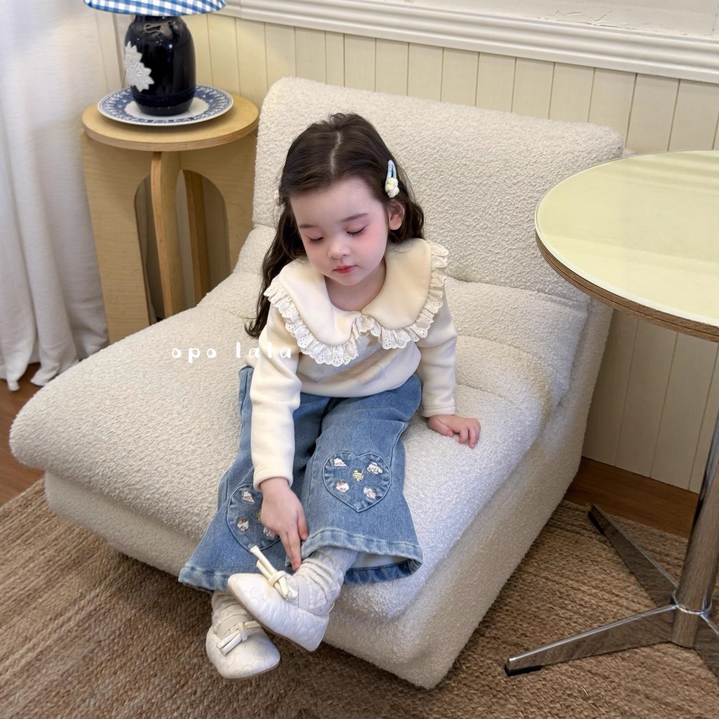 女童长袖T恤2025新款深秋装