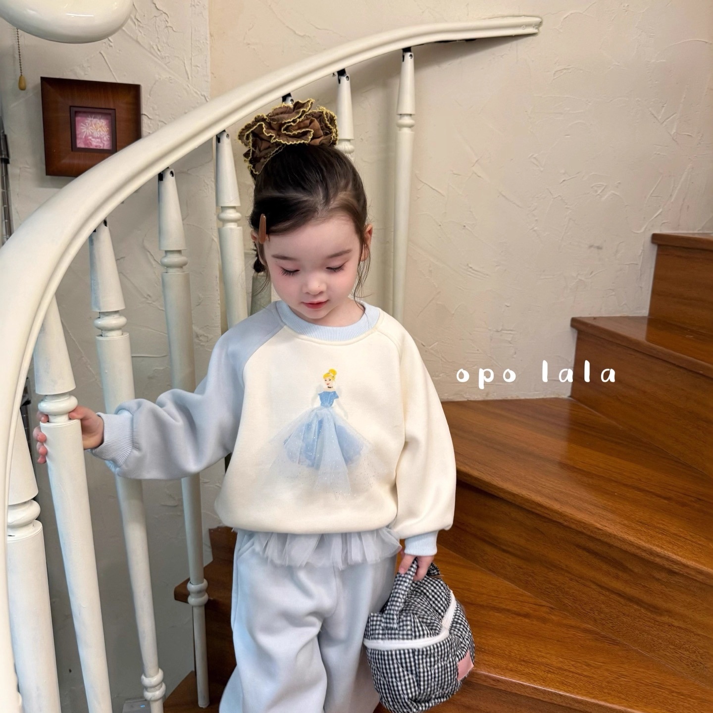 女童深秋款运动套装2025新款