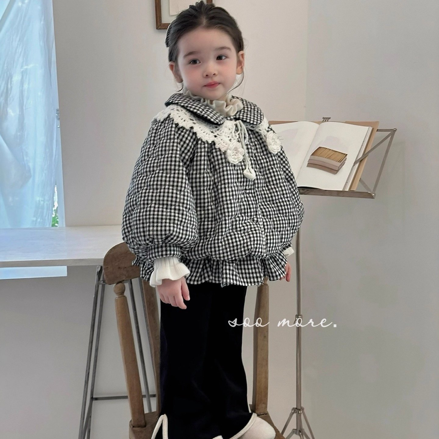 女童深秋款洋气喇叭裤