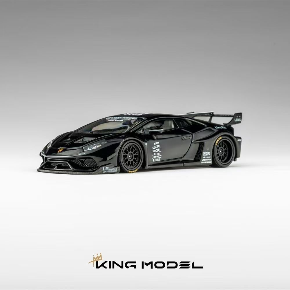 现货 KING MODEL 1:64 兰博基尼小牛飓风Huracan LBWK 合金车模
