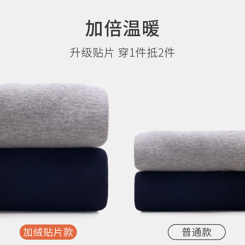 중년 및 노인 열 속옷 플러스 벨벳 두꺼워 가을 옷 남자 아빠 카디건 남자 싱글 피스 탑 가을 겨울 할아버지 느슨한