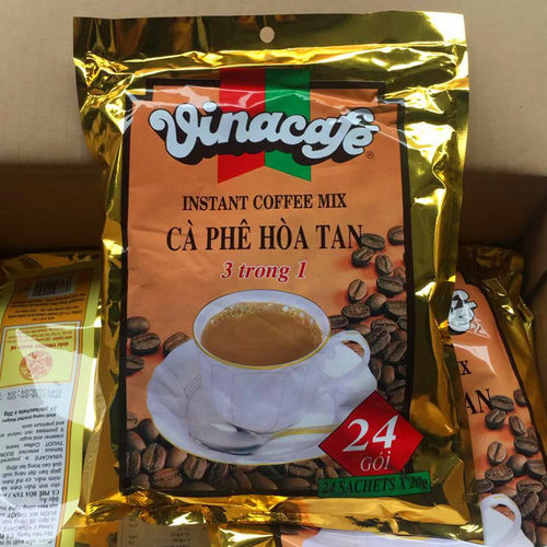 威拿金装咖啡480g越南原装进口vinacafe三合一速溶咖啡24小包包邮