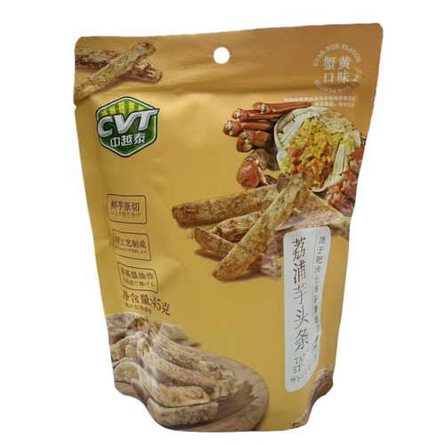 CVT中越泰荔浦芋头条45g蟹黄口味鲜芋原切芋头条