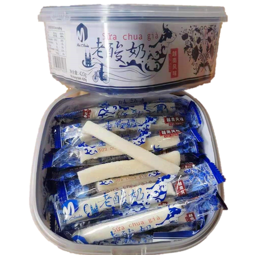 越南风味420克酸奶条碗软糖软糕