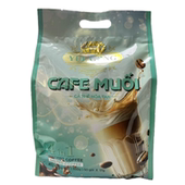 越南原装 进口跃贡海盐四合一速溶咖啡850g含50条冻干咖啡