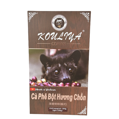 越南原装研磨浓香猫屎法式咖啡