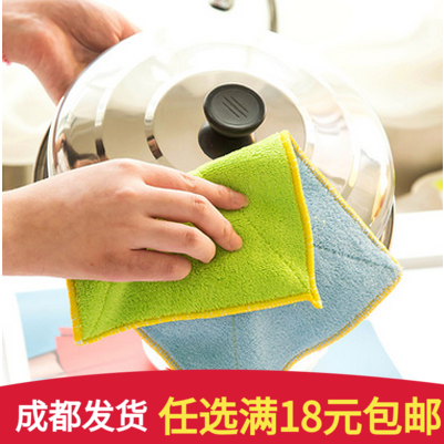 洗碗巾加厚不沾油不掉毛双面吸水擦抹布厨房超细纤维洗碗布洗碗巾在类目 家庭/个人清洁工具, 家务/地板清洁用具, 抹布中 - 来自Buy2taobao.com提供专业的淘宝代购服务