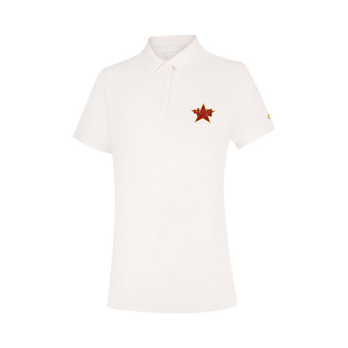 李宁短袖POLO女子2024冬季新款团购系列吸湿排汗透气T恤APLU950