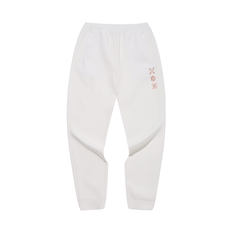 361°女子春秋户外休闲运动简约时尚百搭透气针织长裤562319711-4