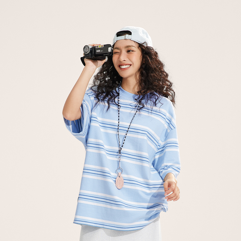 李宁短袖男款2024夏季男子圆领宽松休闲半袖透气T恤AHSU655-B品