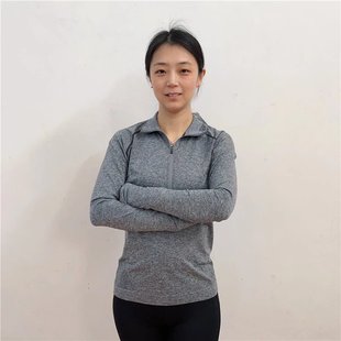 T恤衫 透气紧身长袖 1H3W07013780 春秋时尚 HPE女款