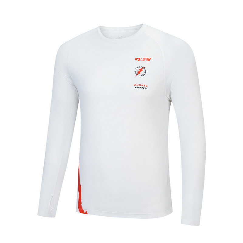 361度秋季男款跑步系列时尚透气简约修身圆领长T恤652432108-,运动服/休闲服装,运动T恤,淘宝优惠券,粉丝福利购,淘宝优惠卷