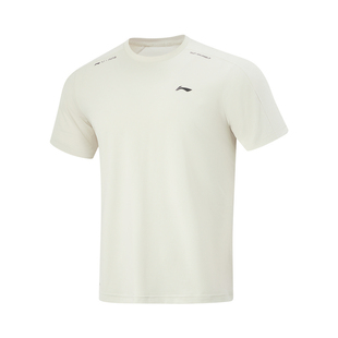 李宁短袖 B品 T恤夏男子健身系列透气简约常规休闲运动T恤ATSU503