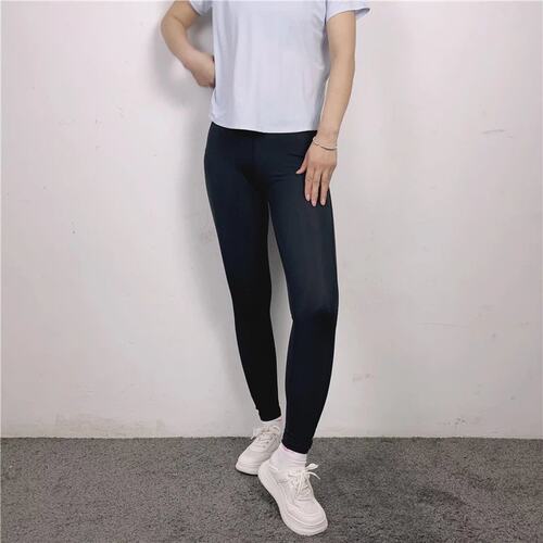 HPE紧身裤女款时尚健身系列舒适休闲长裤1H3W02015572偏大一码