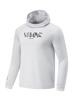 李宁韦德系列男子套头连帽卫衣秋冬季健身运动贴身套头衫AWDT917