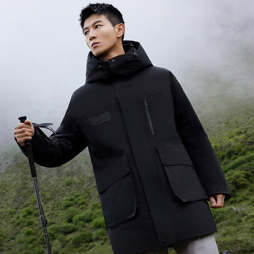 361°羽绒服冬男款时尚系列舒适百搭保暖常规中羽绒服652443309-