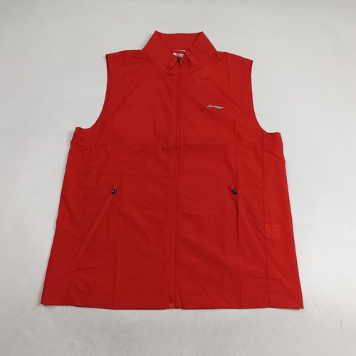 李宁高尔夫赞助系列立领运动单马甲综合训练AMDQ047-赞助