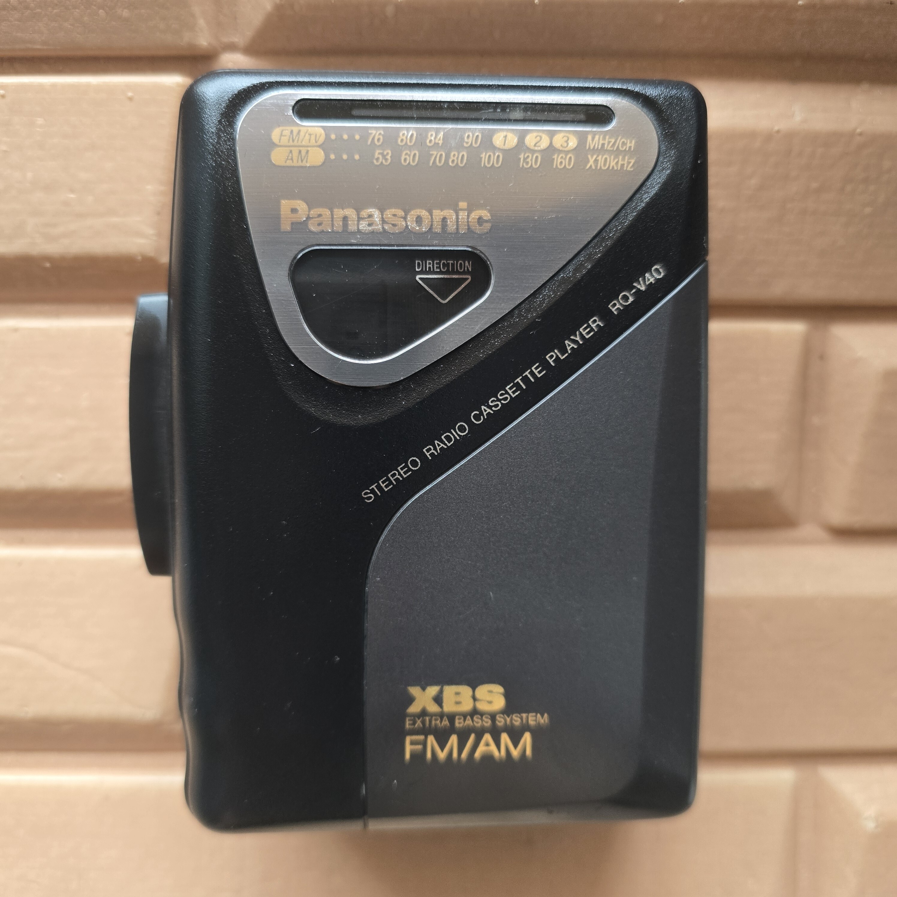 松下XBS重低音磁带机随身听立体声收放卡带机自动翻面经典款
