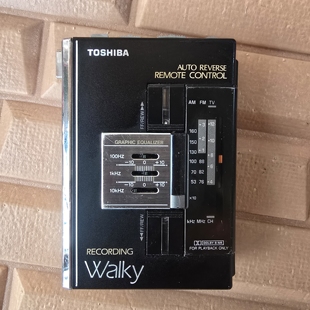 东芝高音质旗舰收录放磁带机立体声收音机v890经典怀旧款自动翻面