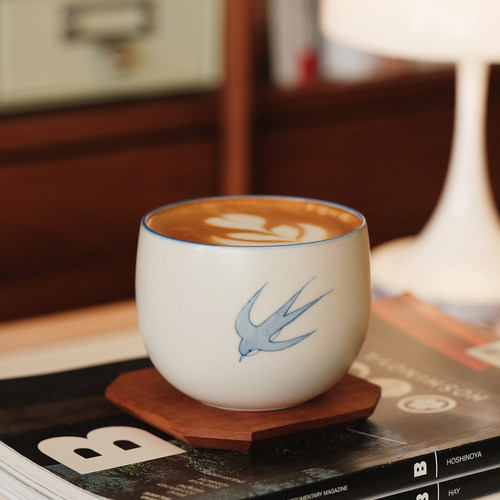 旷野集青花手握杯礼盒装