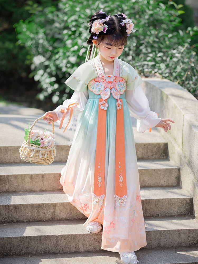 皓舞女汉服儿童汉服夏季古春秋款