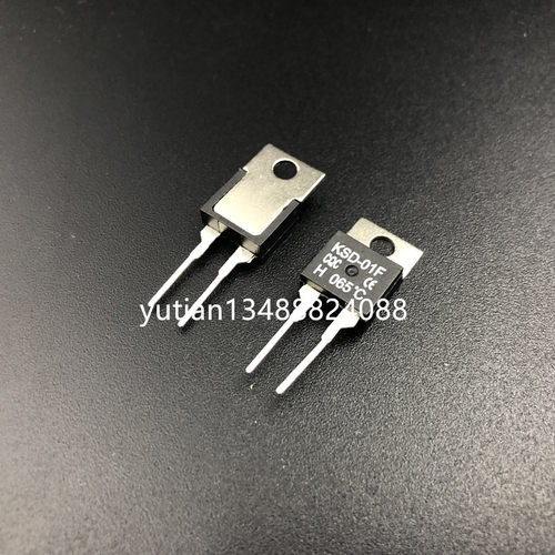 新品进口芯片热保护器 温度控制器 温控开关KSD-01F H80度 常开