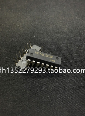 全新原装 HD74LS03P 进口正品 四2输入与非门 直插DIP14 现货