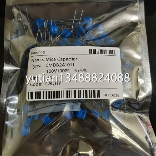 ELECFISH精密银云母电容 100V-100PF CMDB 2A 101J 100P