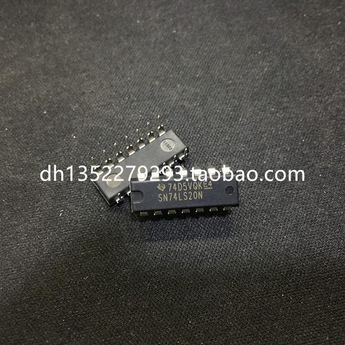 全新原装德州 TI SN74LS20N 74LS20 双4输入与门 直插 DIP-14