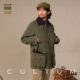 CULTUM复古格纹户外猎装 100%羊毛高效防水 夹克男加厚保暖外套