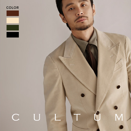 CULTUM那不勒斯秋冬条绒西服套装