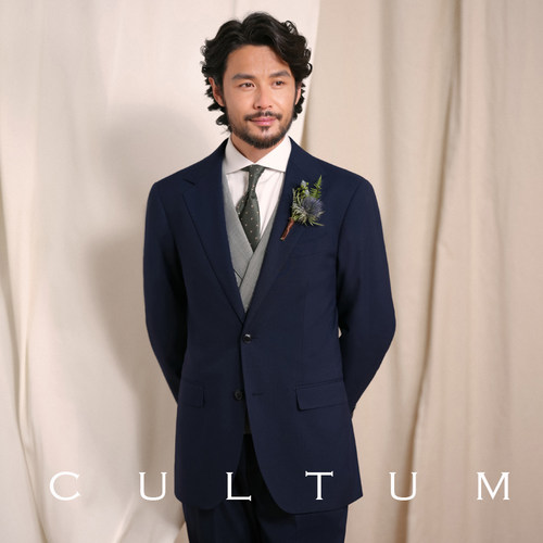 可机洗免烫易打理婚礼西服套装