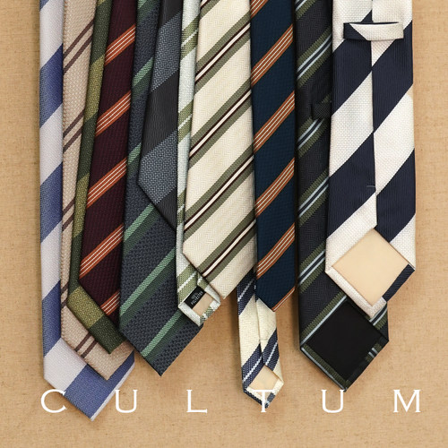 复古全衬8CM肌理斜纹领带西装