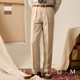 苎麻天丝混纺 CULTUM复古高腰好莱坞裤 男西裤 休闲轻薄西装 长裤