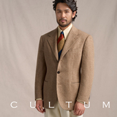 外套男2025新款 CULTUM秋冬加厚保暖西装 1930s 50羊毛斜纹面料